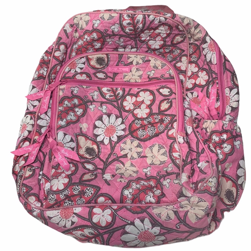 Vera Bradley Pink backpack USED